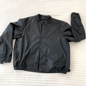 Harley Davidson Zip Up Wind Breaker Blocker / Rain Jacket / Black /Size WomenXL